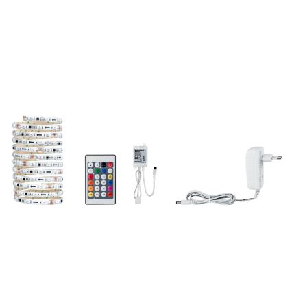 Paulmann 70481 - LED RGBW/9,6W Himmennettävä nauha DIGITAL 3 m 230V + kauko-ohjaus