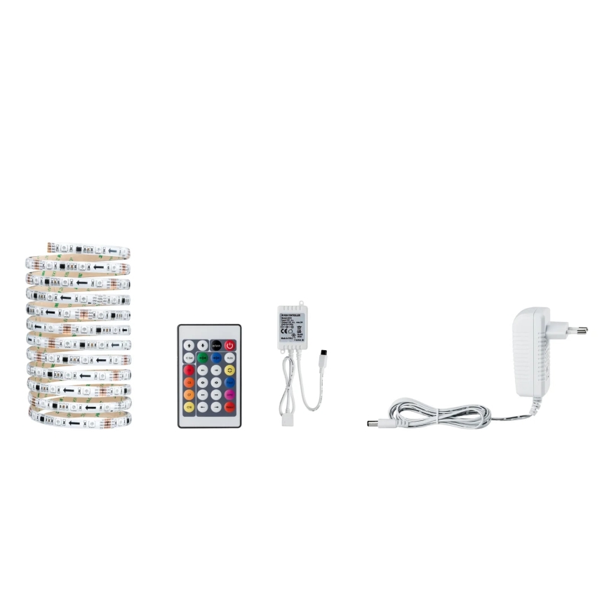 Paulmann 70481 - LED RGBW/9,6W Himmennettävä nauha DIGITAL 3 m 230V + kauko-ohjaus