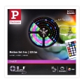 Paulmann 70513 - LED RGB / 10W himmennettävä nauha yksinkertainen 5m 230V + RC