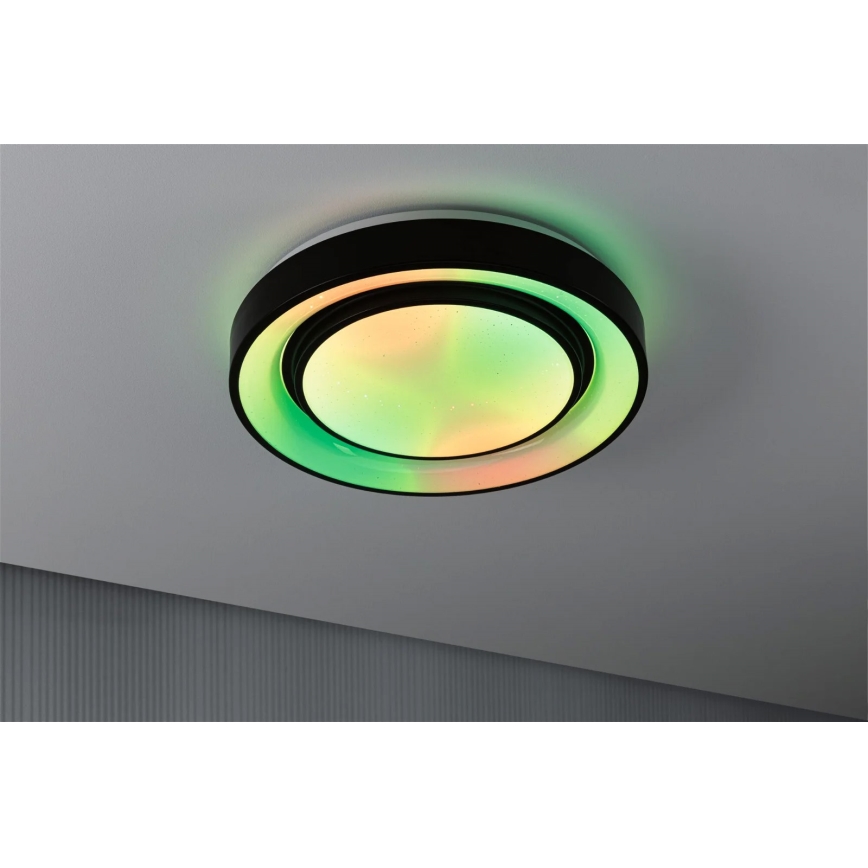 Paulmann 70544 - LED RGBW/22W Himmennettävä kattovalo RAINBOW 230V 3000-6500K + kauko-ohjain