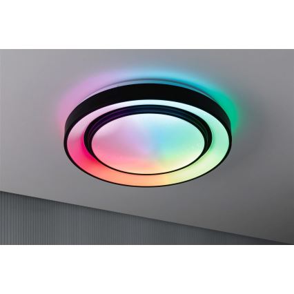 Paulmann 70545 - LED RGBW/38,5W Himmennettävä kattovalo RAINBOW 230V 3000-6500K + kauko-ohjain