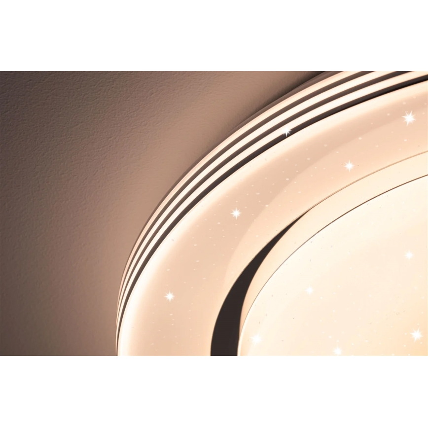 Paulmann 70546 - LED RGBW/22W Himmennettävä kattovalo RAINBOW 230V 3000-6500K + remote control