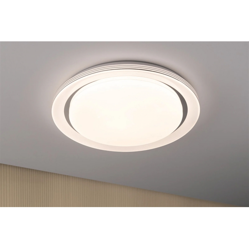 Paulmann 70547 - LED RGBW/38,5W Himmennettävä kattovalo RAINBOW 230V 3000-6500K + kauko-ohjain