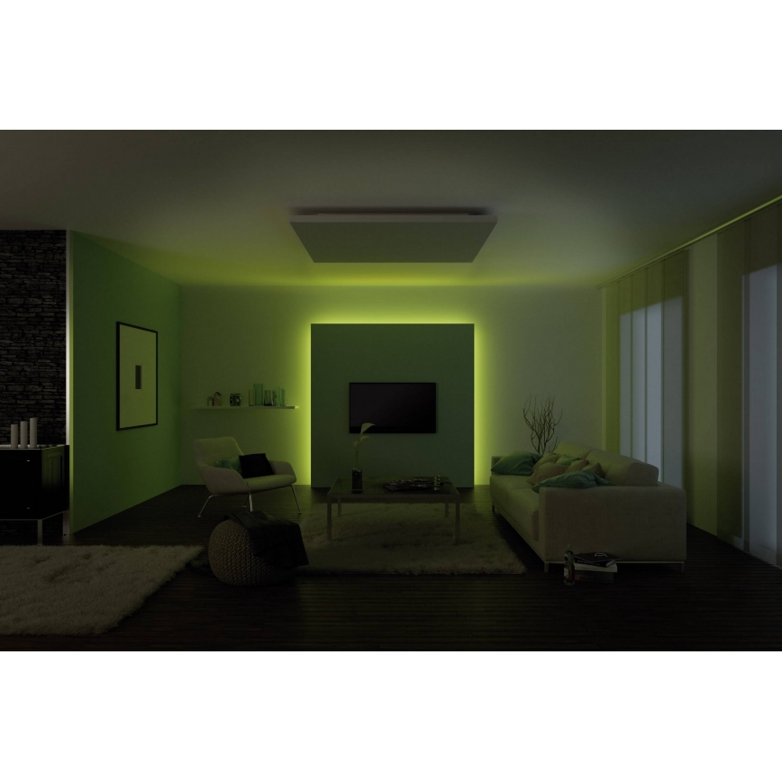 Paulmann 70587 - LED RGB/20W Himmennettävä nauha MAXLED 1,5m 230V + kauko-ohjain