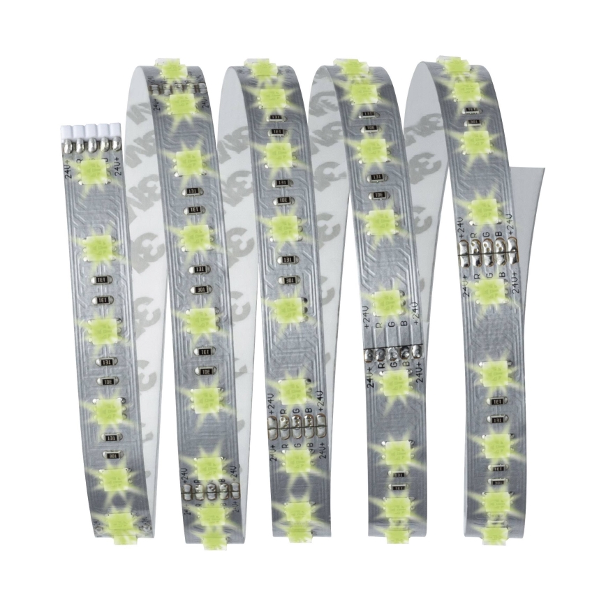 Paulmann 70587 - LED RGB/20W Himmennettävä nauha MAXLED 1,5m 230V + kauko-ohjain