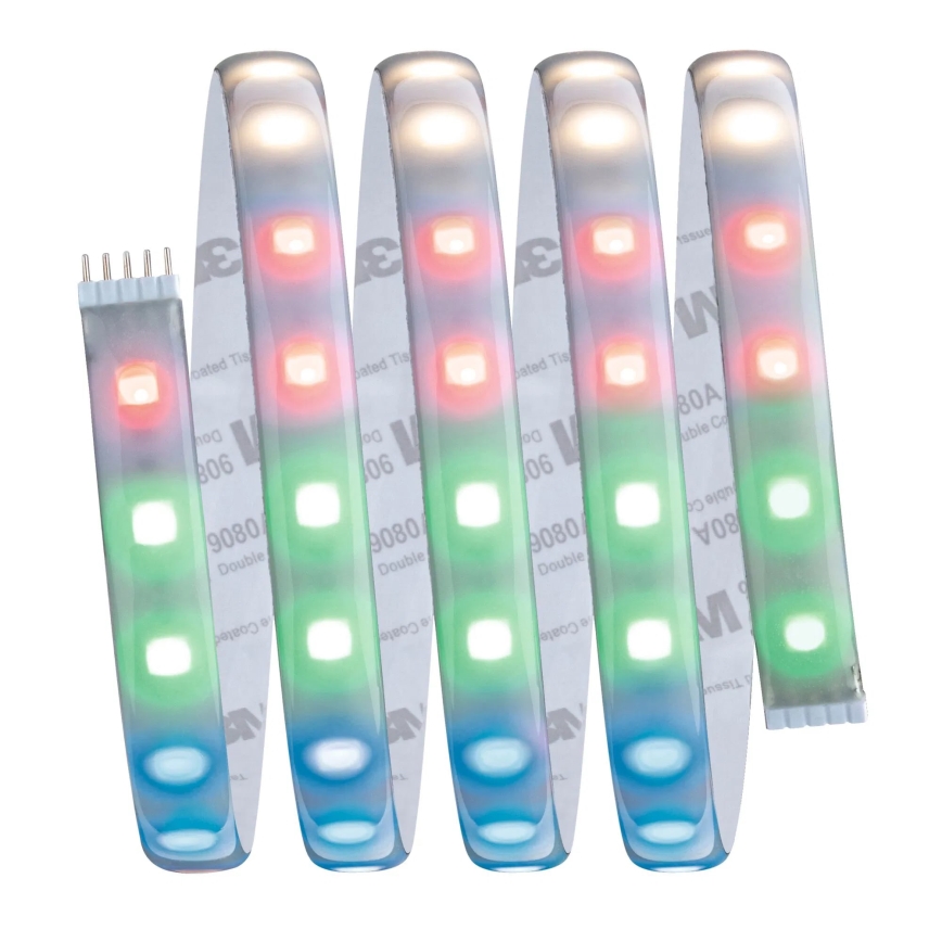 Paulmann 70627 - LED RGB/18W IP44 Himmennettävä kylpyhuone valonauha MAXLED 1,5 m 230V + kauko-ohjaus