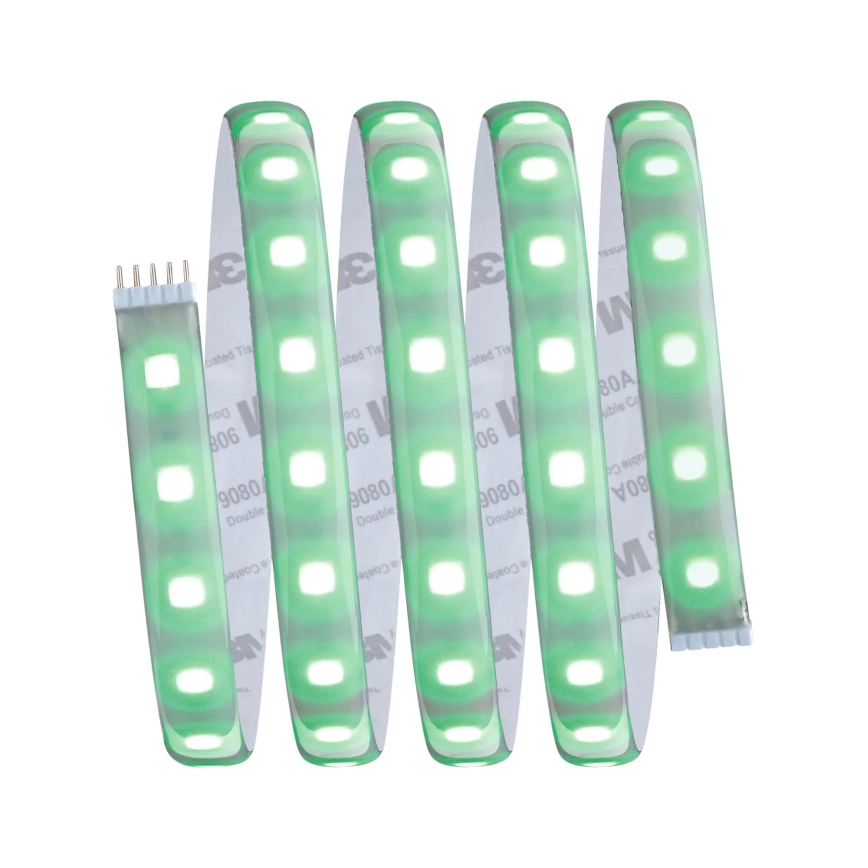 Paulmann 70627 - LED RGB/18W IP44 Himmennettävä kylpyhuone valonauha MAXLED 1,5 m 230V + kauko-ohjaus