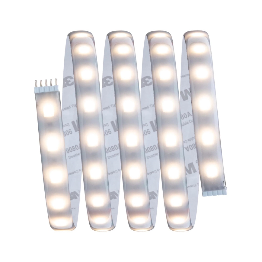 Paulmann 70627 - LED RGB/18W IP44 Himmennettävä kylpyhuone valonauha MAXLED 1,5 m 230V + kauko-ohjaus