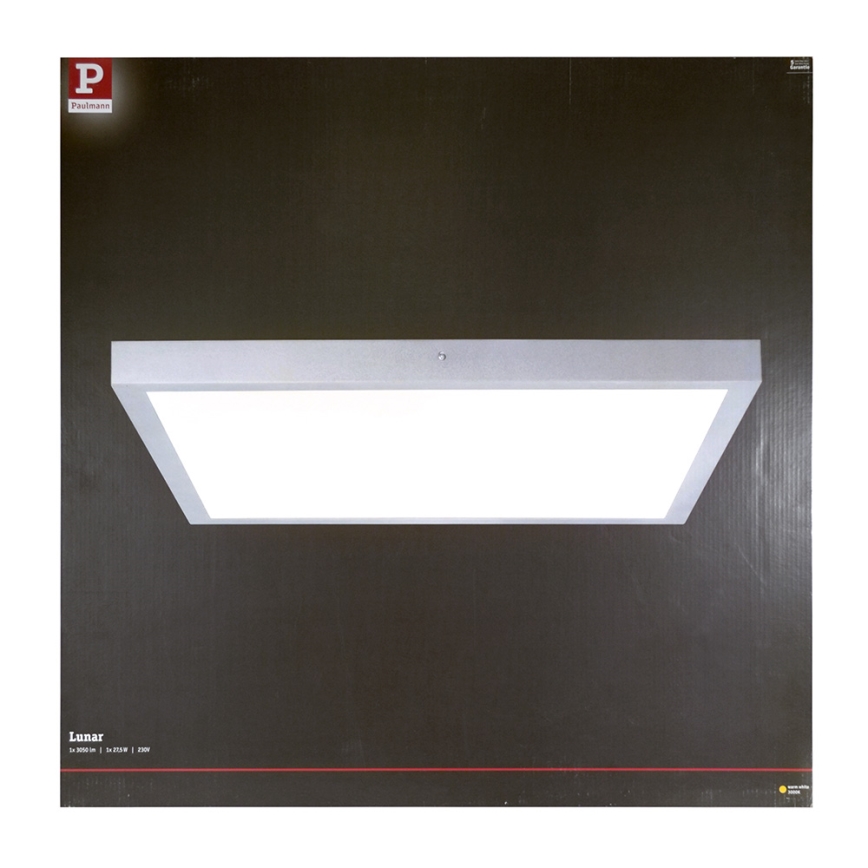 Paulmann 70652 - LED/30W Kattovalo LUNAR 230V