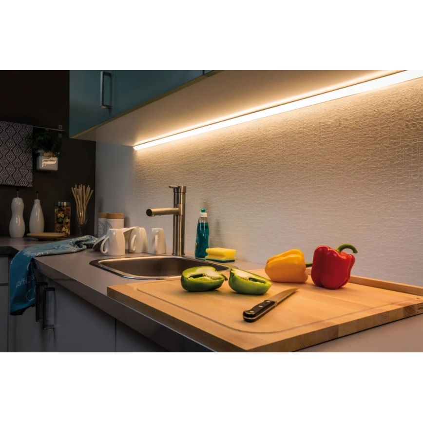 Paulmann 70671 - LED/18W IP44 Himmennettävä kylpyhuone valonauha MAXLED 1,5 m 6500K 230V