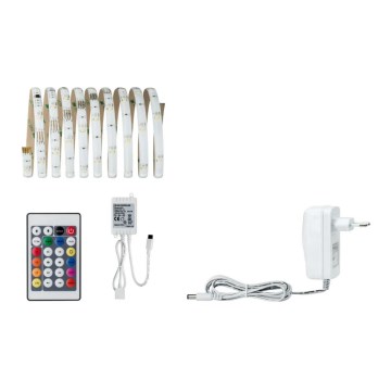 Paulmann 70696 - LED RGBW/8W Himmennettävä nauha DIGITAL 3m 230V + kaukosäädin