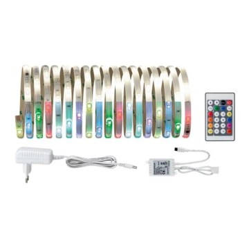 Paulmann 70697 - LED RGBW/10,5W Himmennettävä nauha DIGITAL 4,8m 230V + kaukosäädin