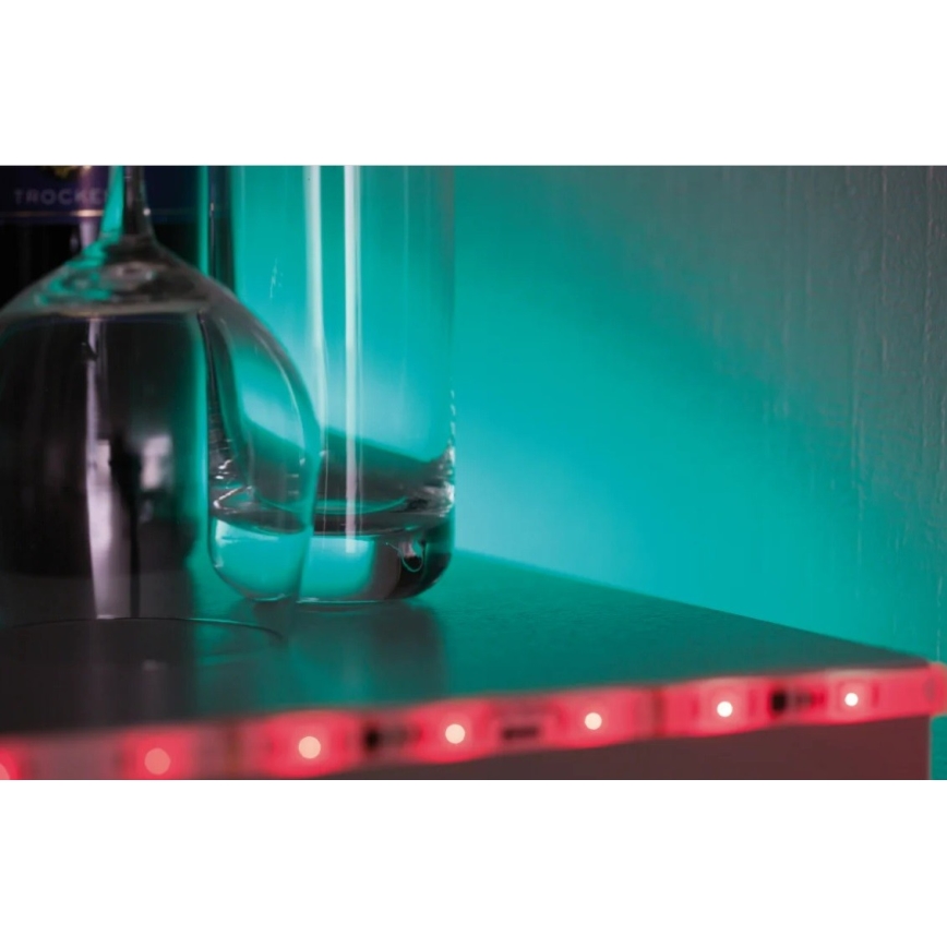 Paulmann 70697 - LED RGBW/10,5W Himmennettävä nauha DIGITAL 4,8m 230V + kaukosäädin