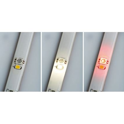 Paulmann 70697 - LED RGBW/10,5W Himmennettävä nauha DIGITAL 4,8m 230V + kaukosäädin