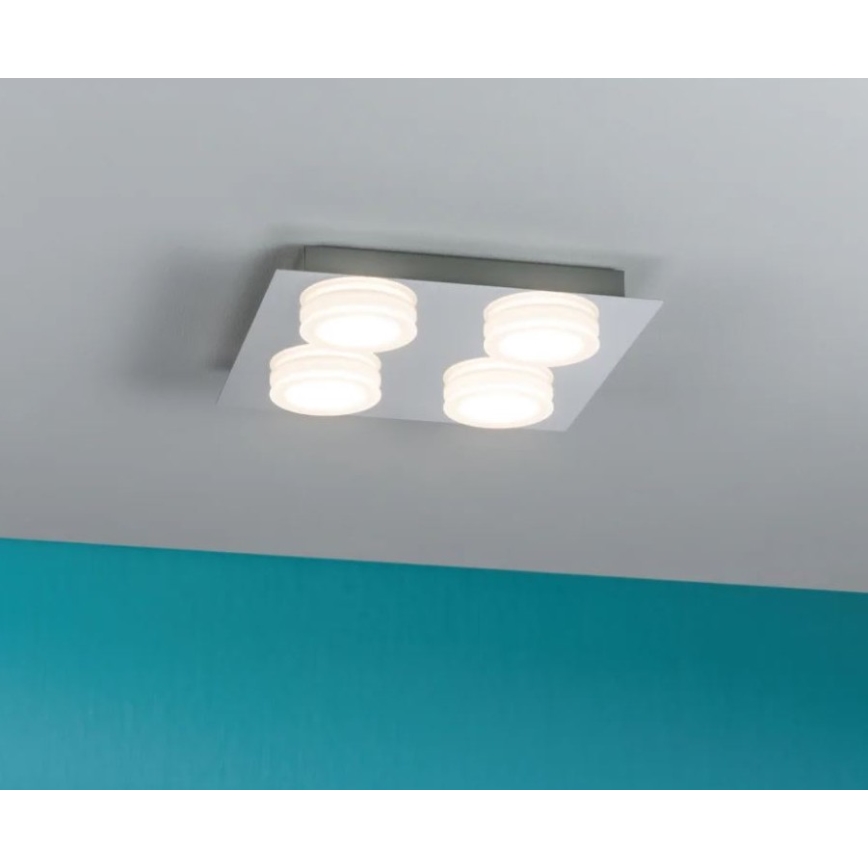 Paulmann 70875 - 4xLED/5W IP23 Kylpyhuoneen kattovalaisin DORADUS 230V
