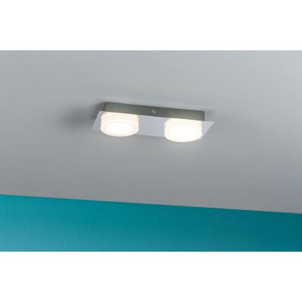 Paulmann 70883 - 2xLED/4,7W IP23 Kylpyhuoneen seinävalaisin DORADUS 230V