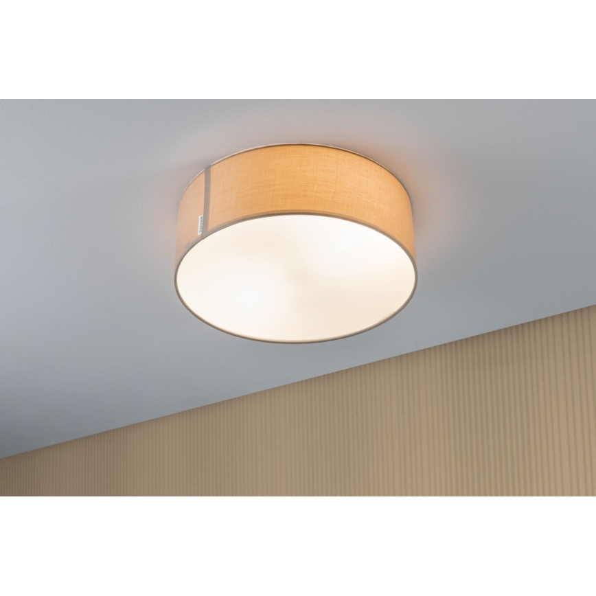 Paulmann 70952 - 2xE27/20W Kattovalo MARI 230V beige