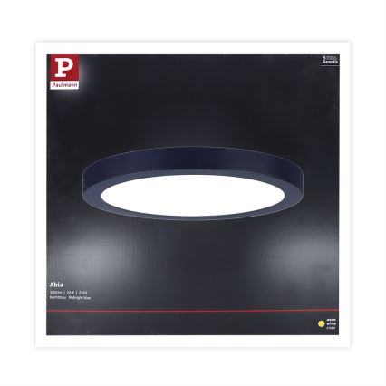 Paulmann 70986  - LED/22W Kattovalo ABIA 230V tummansininen