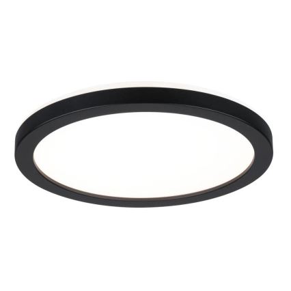 Paulmann 70997 - LED/11,2W Liitetty paneeli ATRIA 230V 3000K halkaisija 19 cm musta