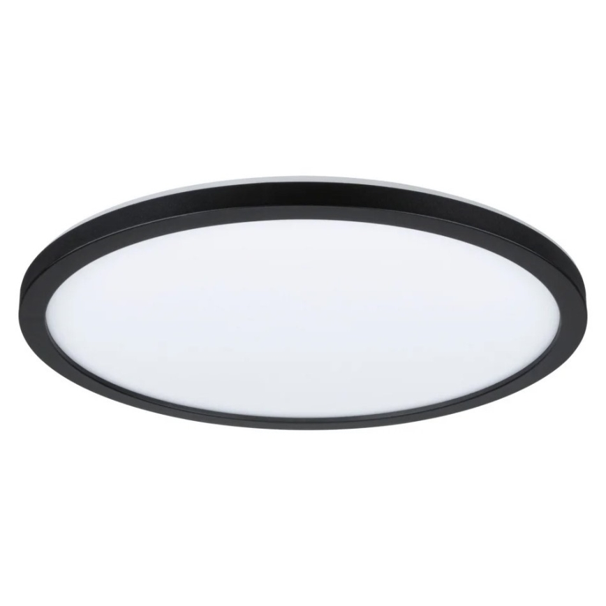 Paulmann 70998 - LED/16W Liitetty paneeli ATRIA 230V 3000K halkaisija 29,3 cm musta