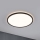 Paulmann 70999 - LED/22W Himmennyspaneeli ATRIA 230V 3000K halkaisija 42 cm musta