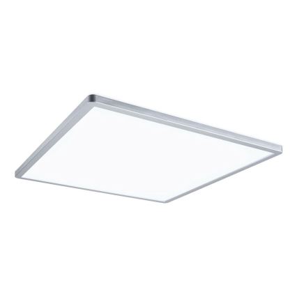 Paulmann 71009 - LED/22W Himmennyspaneeli ATRIA 230V 4000K 42x42 cm mattakromi