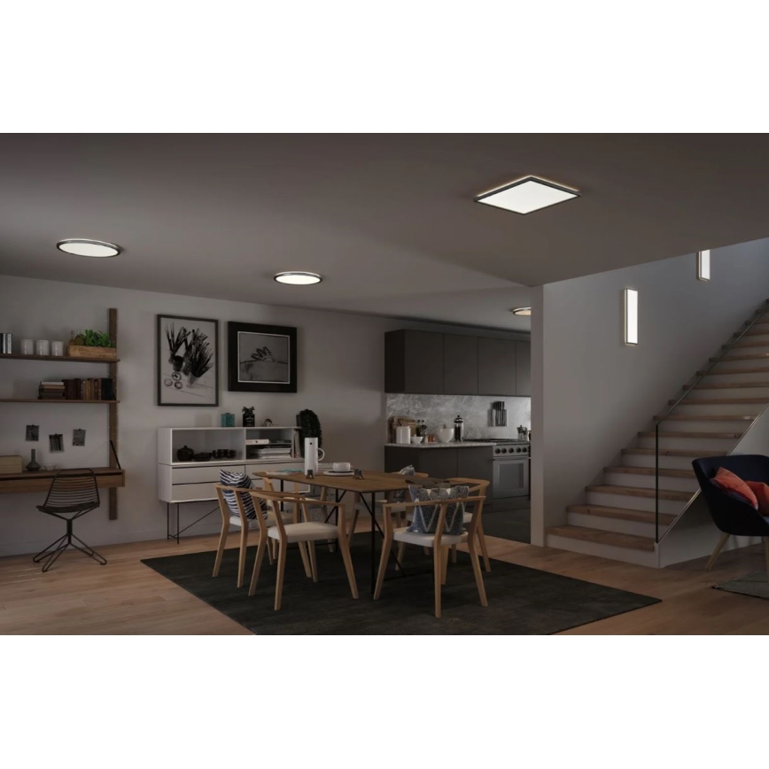 Paulmann 71009 - LED/22W Himmennyspaneeli ATRIA 230V 4000K 42x42 cm mattakromi
