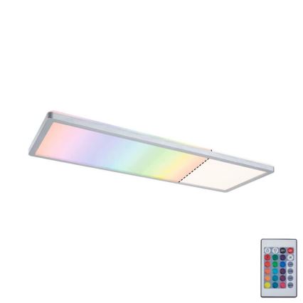 Paulmann 71020 - LED/20W RGBW Himmennyspaneeli ATRIA 230V 4000K 20x58 cm + kauko-ohjaus