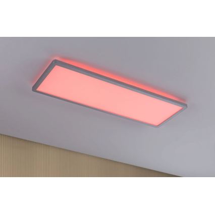 Paulmann 71020 - LED/20W RGBW Himmennyspaneeli ATRIA 230V 4000K 20x58 cm + kauko-ohjaus
