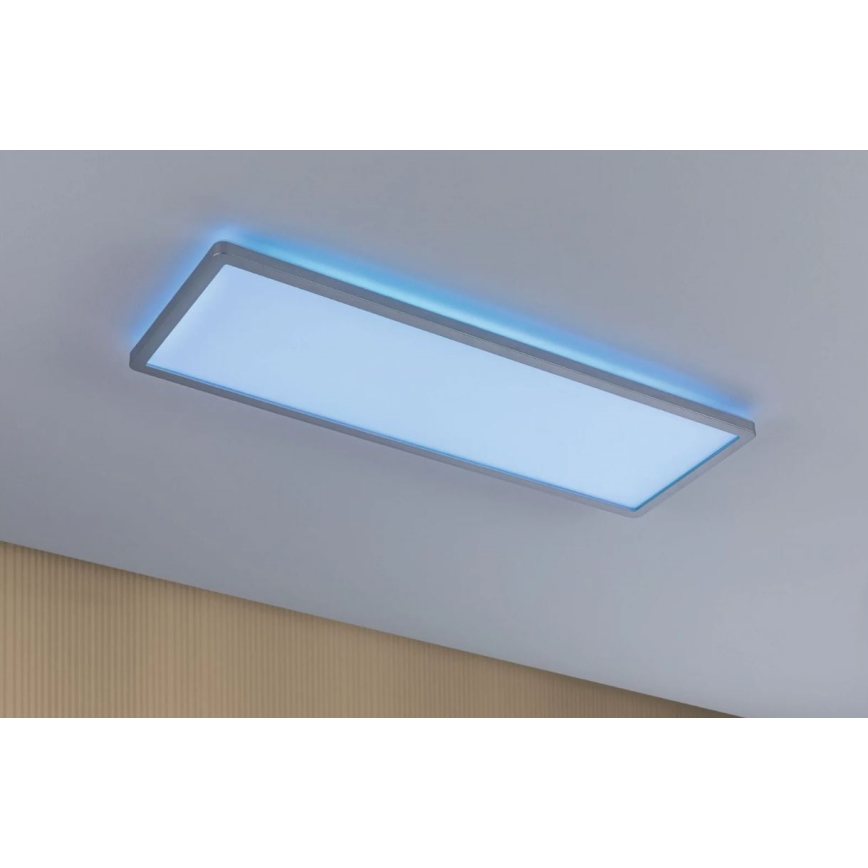 Paulmann 71020 - LED/20W RGBW Himmennyspaneeli ATRIA 230V 4000K 20x58 cm + kauko-ohjaus