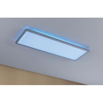 Paulmann 71020 - LED/20W RGBW Himmennyspaneeli ATRIA 230V 4000K 20x58 cm + kauko-ohjaus