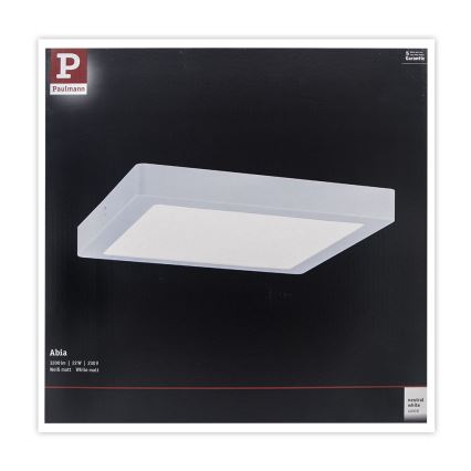 Paulmann 71022 - LED/22W Kattovalo ABIA 230V valkoinen