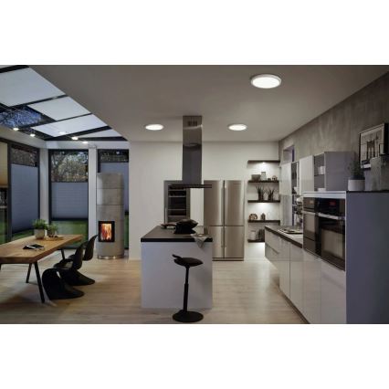 Paulmann 71023 - LED/22W Kattovalo ABIA 230V mattakromi