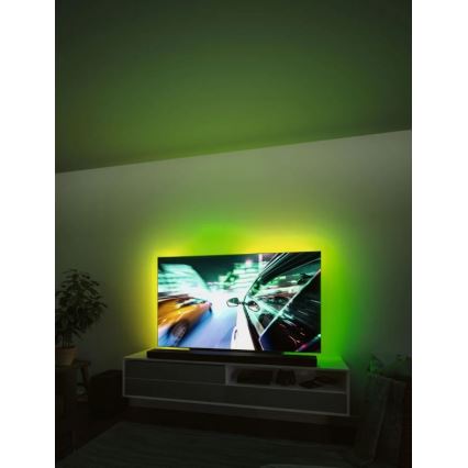 Paulmann 78880 - LED/3,5W RGB Himmennettävä nauha televisioon 2m ZOLL 5V + kauko-ohjaus