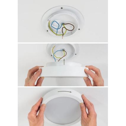 Paulmann 78923 - LED/13W IP44 Himmennettävä kylpyhuoneen kattovalaisin AVIAR 230V