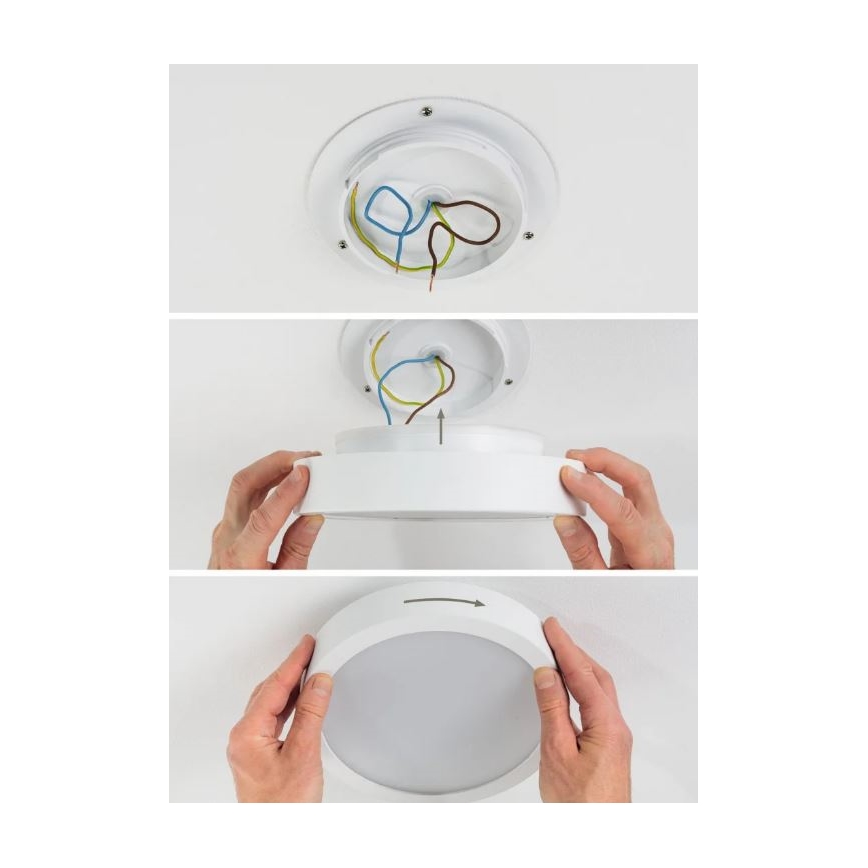 Paulmann 78923 - LED/13W IP44 Himmennettävä kylpyhuoneen kattovalaisin AVIAR 230V