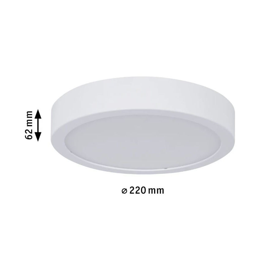Paulmann 78923 - LED/13W IP44 Himmennettävä kylpyhuoneen kattovalaisin AVIAR 230V
