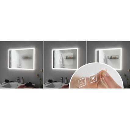 Paulmann 78951 - LED/22W IP44 Himmennettävä kylpyhuone lämmitetty peili kanssa taustavalo 230V