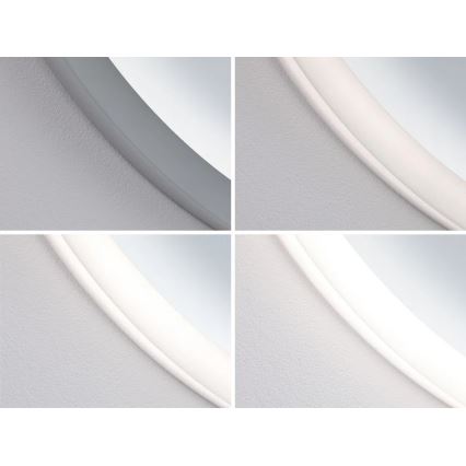 Paulmann 78952- LED/21W IP44 Himmennettävä kylpyhuone lämmitetty taustavalaistu peili MIRA 230V