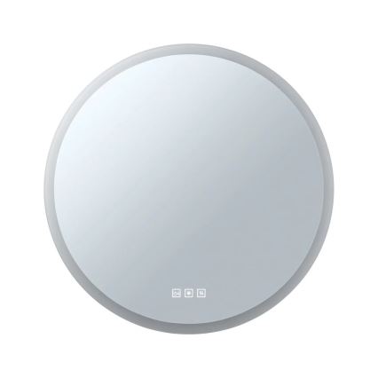Paulmann 78952- LED/21W IP44 Himmennettävä kylpyhuone lämmitetty taustavalaistu peili MIRA 230V