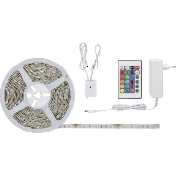 Paulmann 78979 - LED RGB / 26W himmennettävä nauha yksinkertainen 7,5m 230V + RC