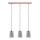 Paulmann 79626 - 3xE27/20W Kattokruunu johdossa NEORDIC STIG 230V