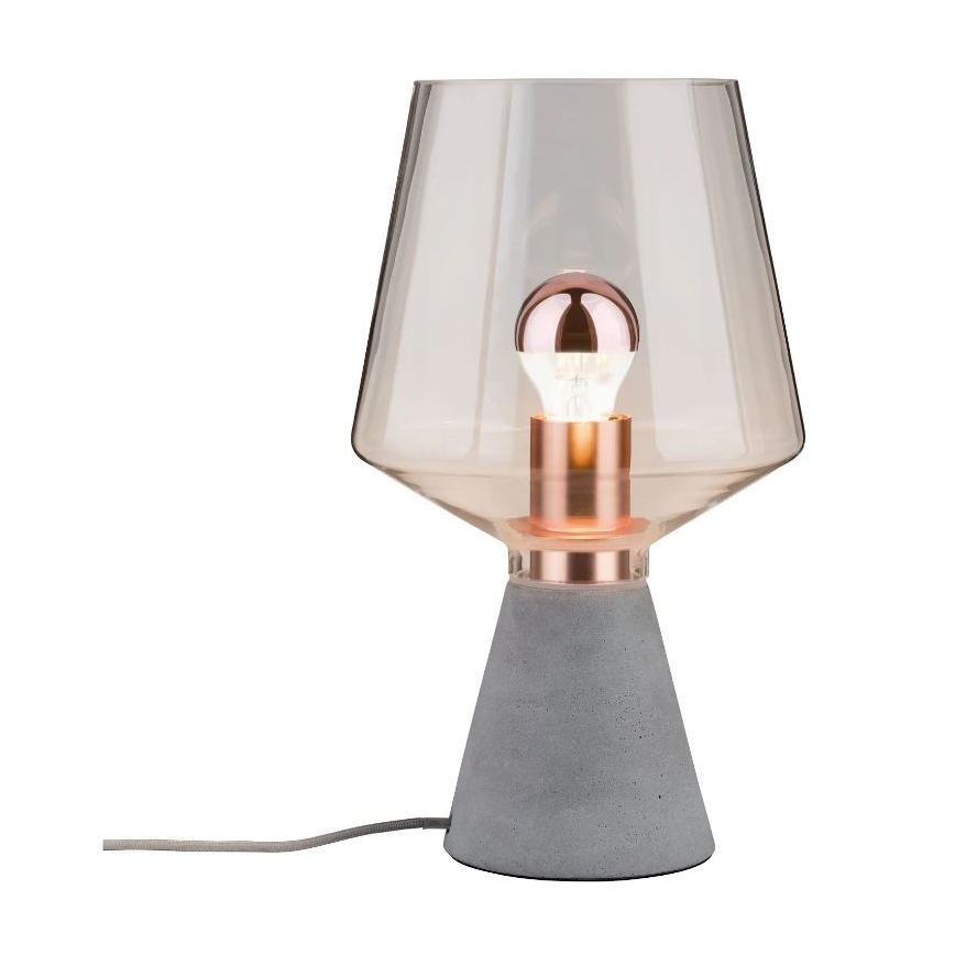 Paulmann 79665 - 1xE27/20W Pöytävalaisin NEORDIC YORIK 230V