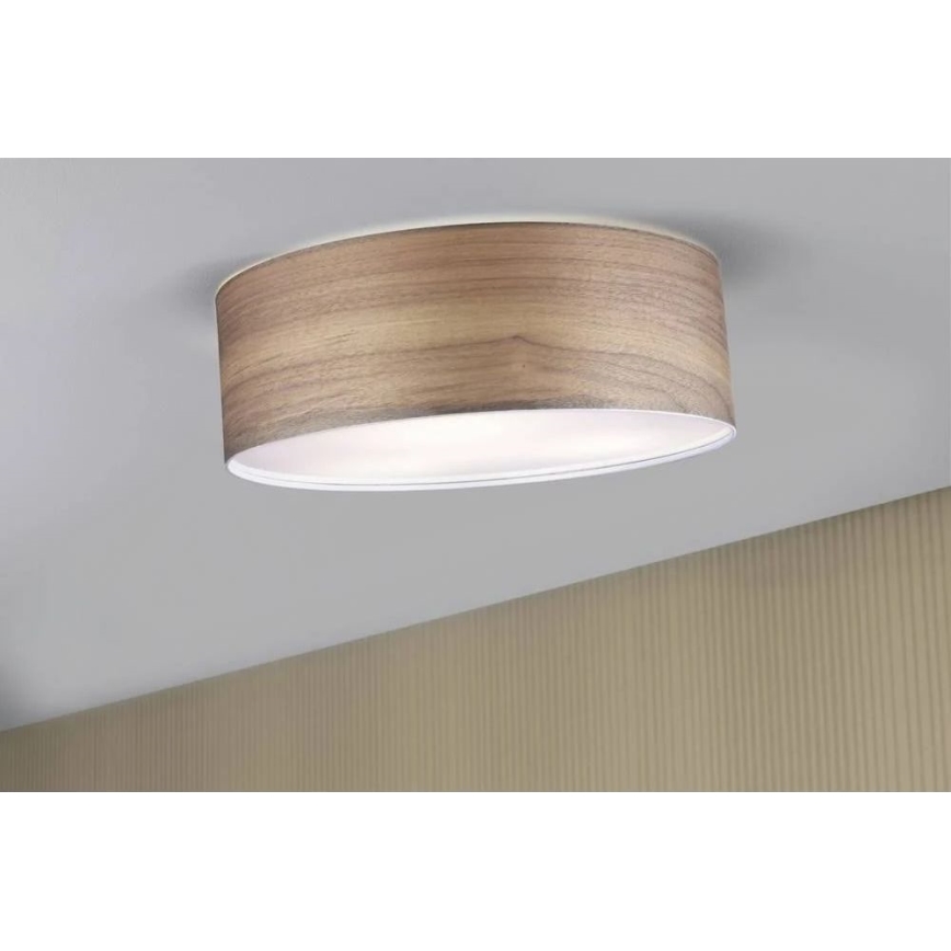 Paulmann 79687 - 3xE27/20W Kattovalo NEORDIC LISKA 230V saksanpähkinä