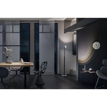 Paulmann 79693 - LED/42W Himmennettävä kattokruunu johdossa LENTO 230V musta