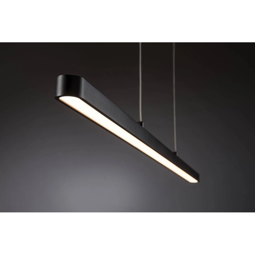 Paulmann 79693 - LED/42W Himmennettävä kattokruunu johdossa LENTO 230V musta