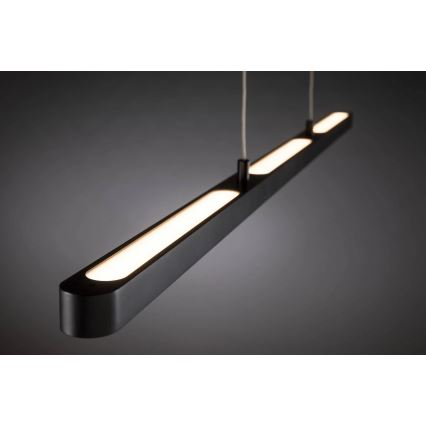 Paulmann 79693 - LED/42W Himmennettävä kattokruunu johdossa LENTO 230V musta