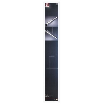 Paulmann 79693 - LED/42W Himmennettävä kattokruunu johdossa LENTO 230V musta