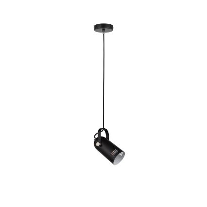 Paulmann 79766 - LAVEA-riippuvalaisin vaijerilla, 1x E27/15W, 230V, musta