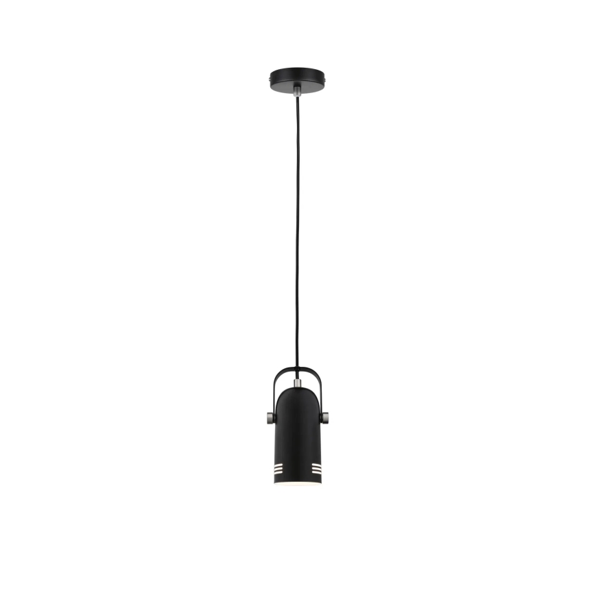 Paulmann 79766 - LAVEA-riippuvalaisin vaijerilla, 1x E27/15W, 230V, musta